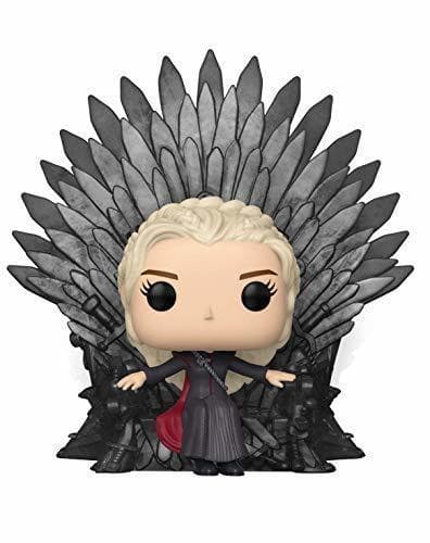 Juego Funko- Pop Deluxe: Game of S10: Daenerys Sitting on Throne Figura Coleccionable,