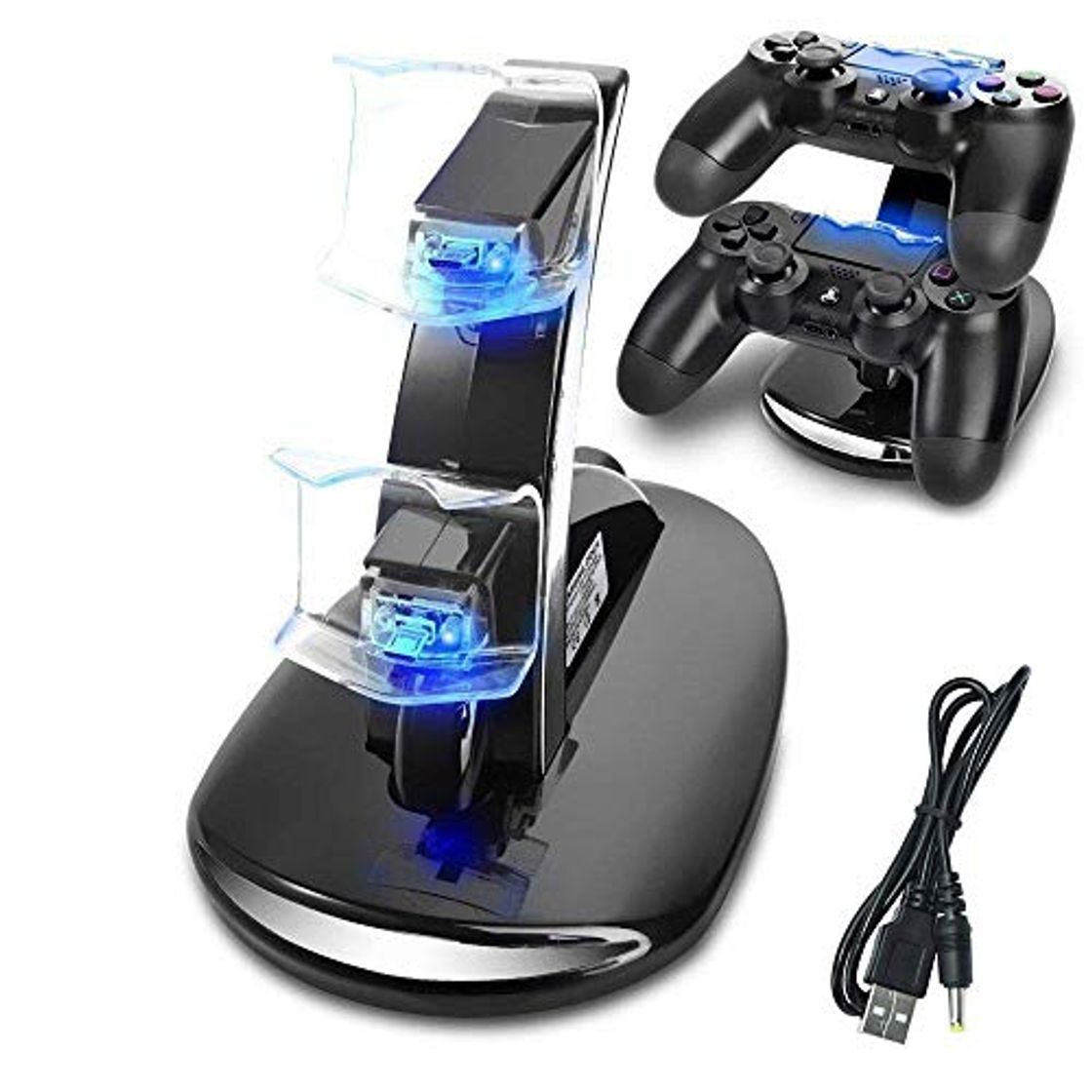 Place AMANKA Dual USB Dock Station Stand for Playstation 4 Sony PS4 Controller