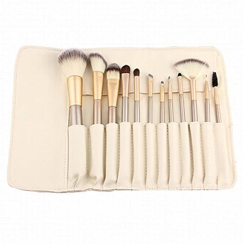 Beauty LZYMSZ 12 piezas Set de pinceles maquillaje profesional Kit de maquillaje esencial