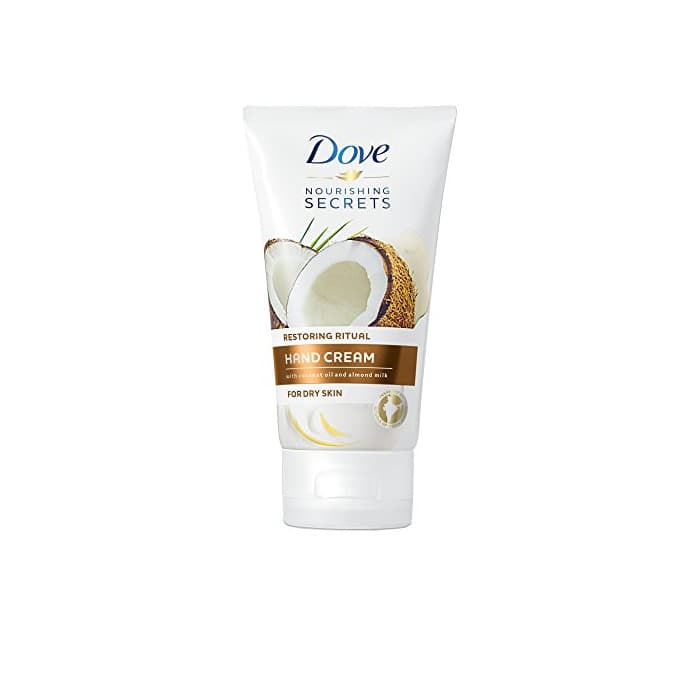 Product Dove Nourishing Secrets Restoring Ritual crema de manos para piel seca 75ml