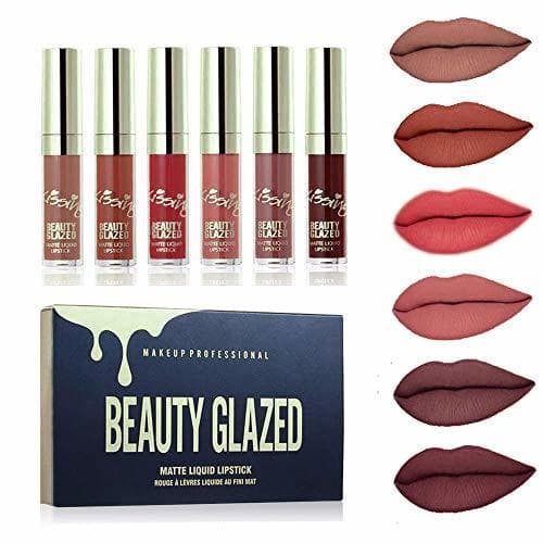 Product Beauty Glazed 6PCS Sexy Mate Brillo Labial