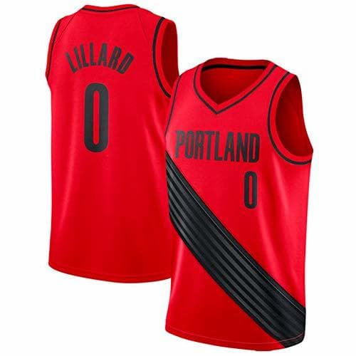 Producto Jersey de Hombre Damian Lillard Portland Trail Blazers # 0 Jersey de