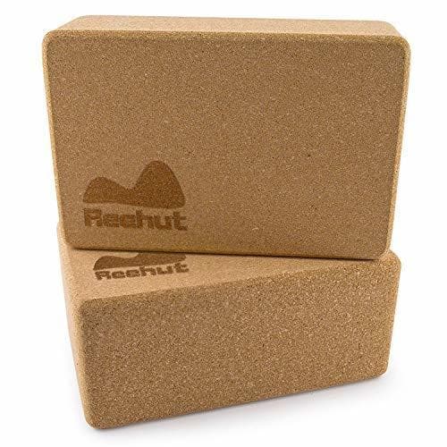 Product REEHUT Bloques de Yoga de Corcho de Alta Densidad para Apoyar y