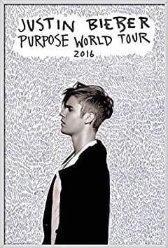 Moda Justin Bieber - Purpose World Tour 