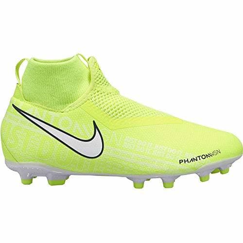 Fashion Nike Jr. Phantom Vision Academy Dynamic Fit MG, Botas de fútbol Unisex