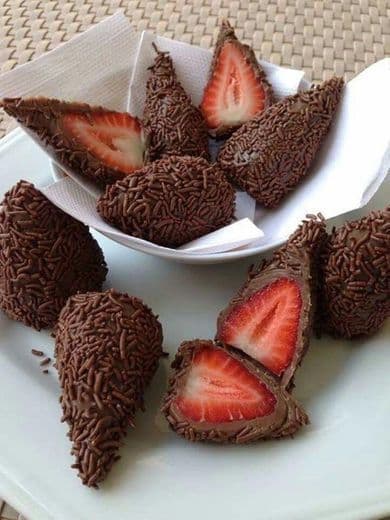 Moda Morango com Brigadeiro 😋