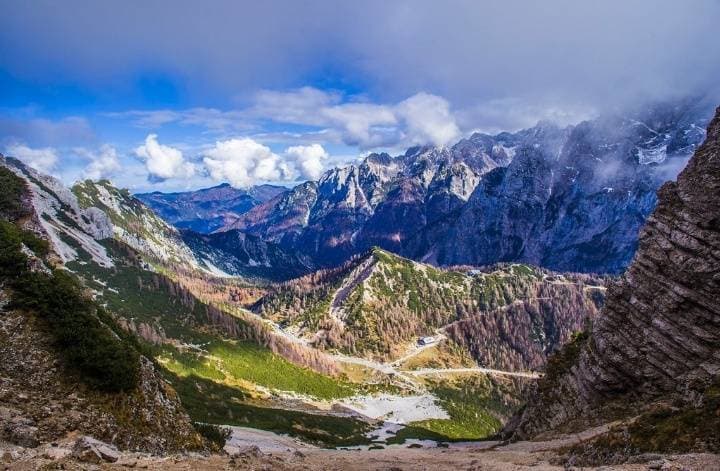 Lugar Vršič Pass