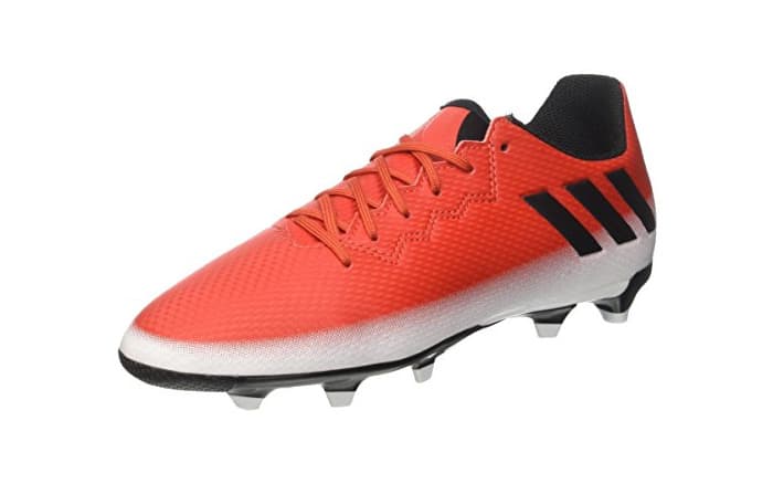 Moda adidas Messi 16.3 FG J, Botas de fútbol para Niños, Rojo