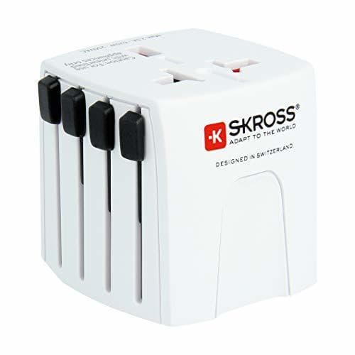 Electrónica Skross 1.302180 - Adaptador universal de viaje