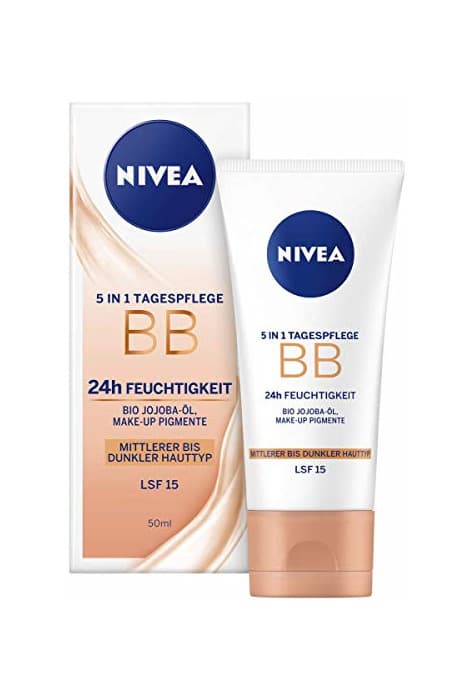 Beauty Nivea Diarios Esenciales BB Cream 5 en 1 Beautifying Crema hidratante con