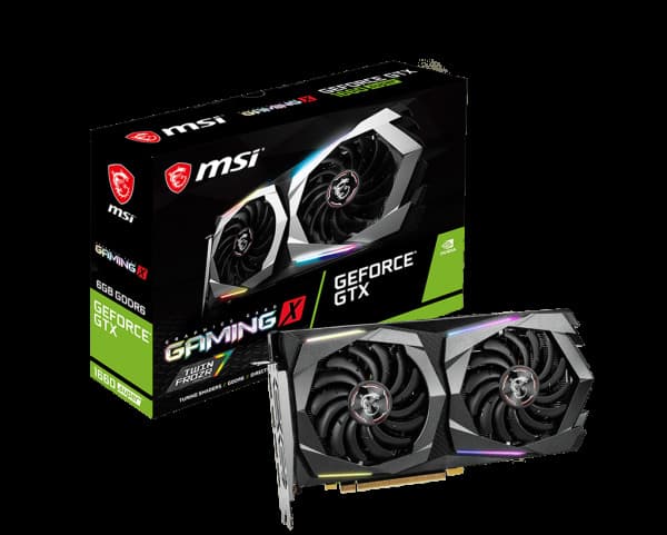 Moda Gráfica MSI GeForce® GTX 1660 GAMING X 6G | GlobalData.pt