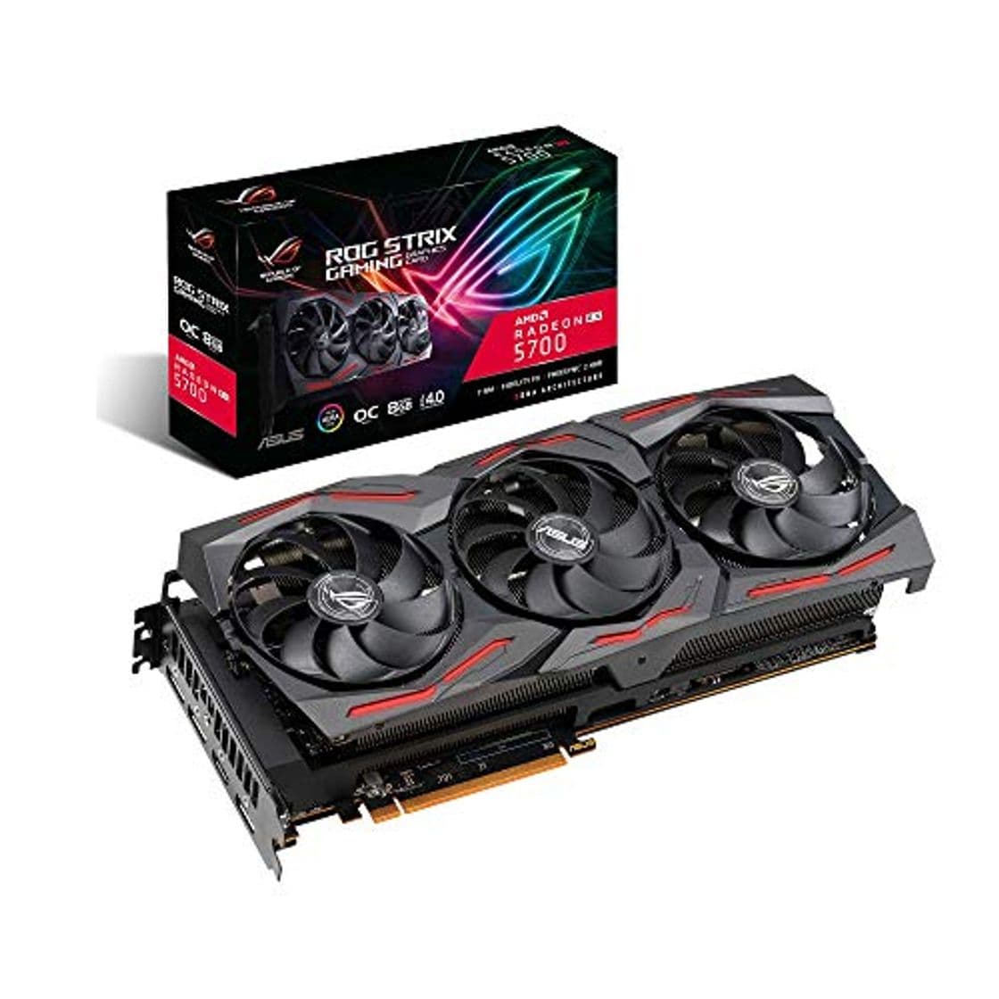 Electrónica ASUS ROG Strix Radeon RX 5700 OC Edition 8GB GDDR6 - Tarjeta