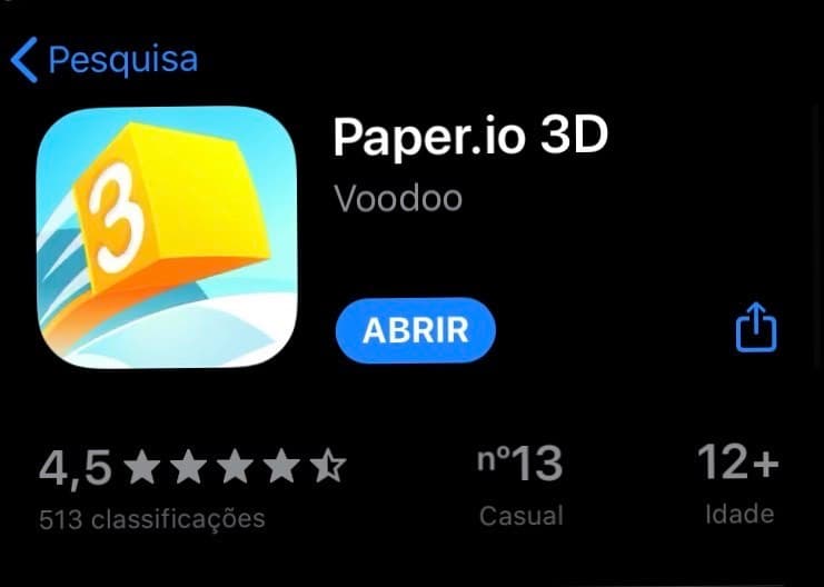 App jogo