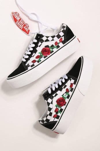 Producto Rose vans platform