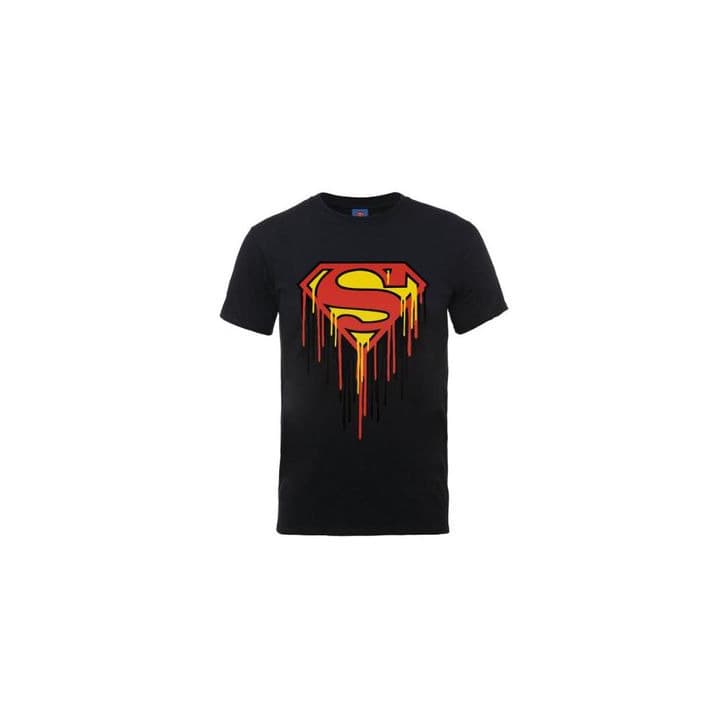 Producto DC Comics DC0001621 Official Superman Drip Logo Camiseta