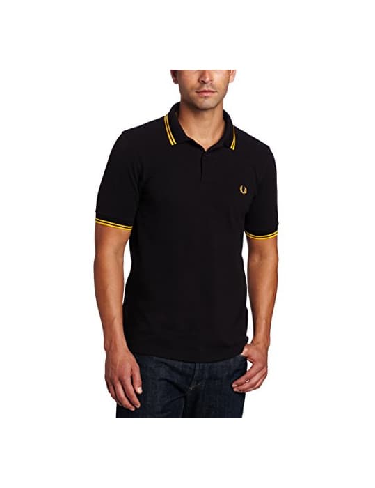 Moda Fred Perry M3600, Polo Para Hombre, Negro