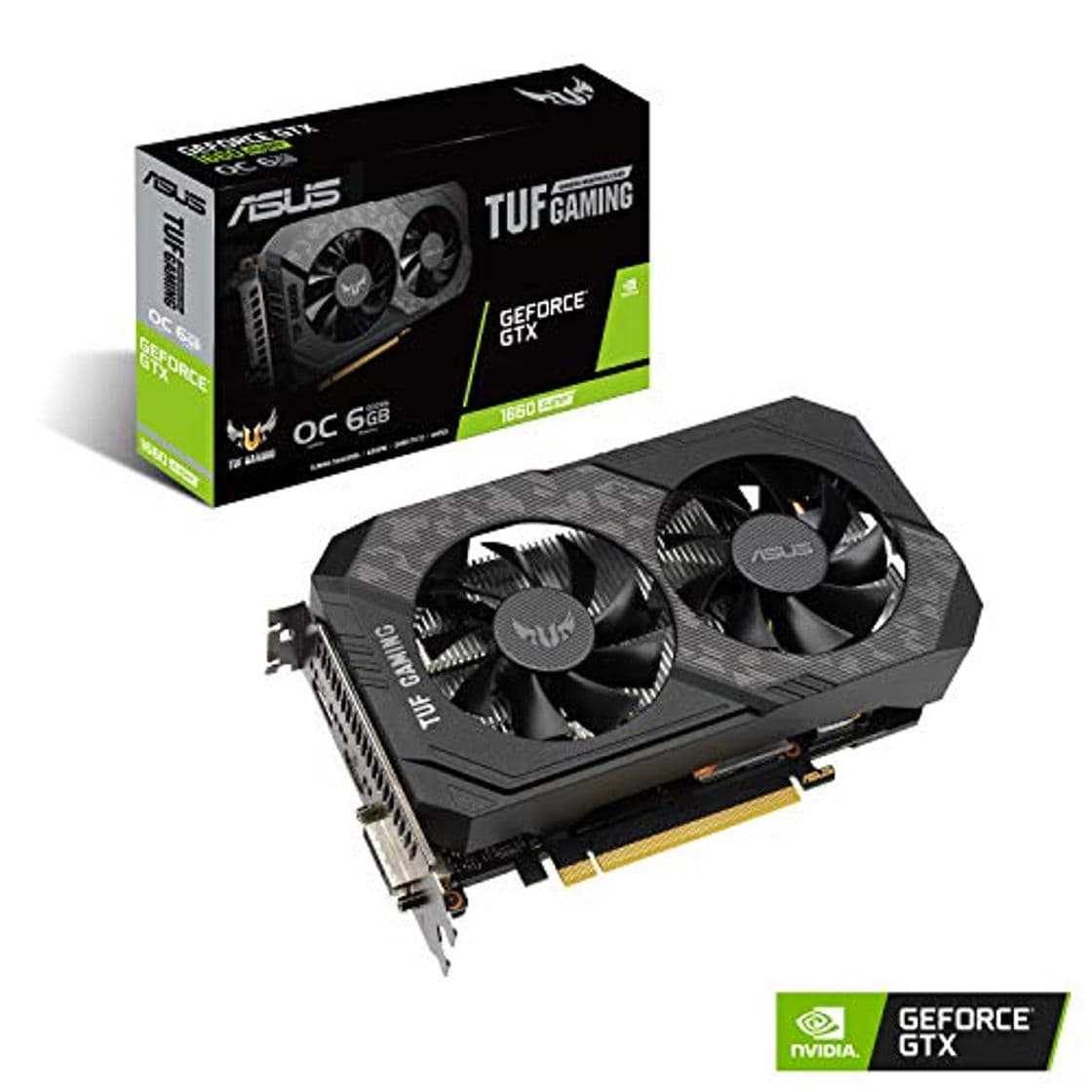 Place ASUS TUF Gaming GeForce GTX 1660 Super OC Edition 6GB GDDR6 -