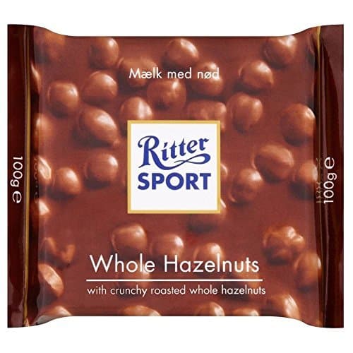 Place Ritter Sport Barra De Chocolate Con Leche - Avellanas Enteras