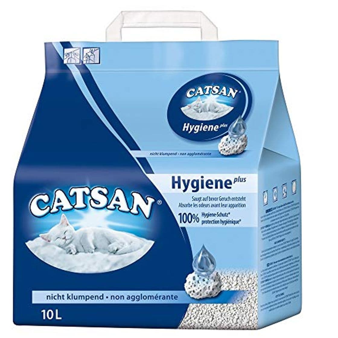 Producto Catsan Hygiene Plus Arena Absorbente para Gatos