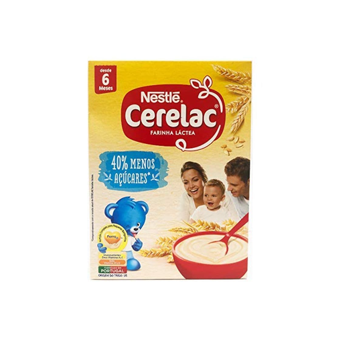 Producto Cerelac Harina Láctea -40% Azúcares 250g 6M+