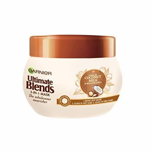 Belleza Mascarilla Garnier Ultimate Blends de leche de coco