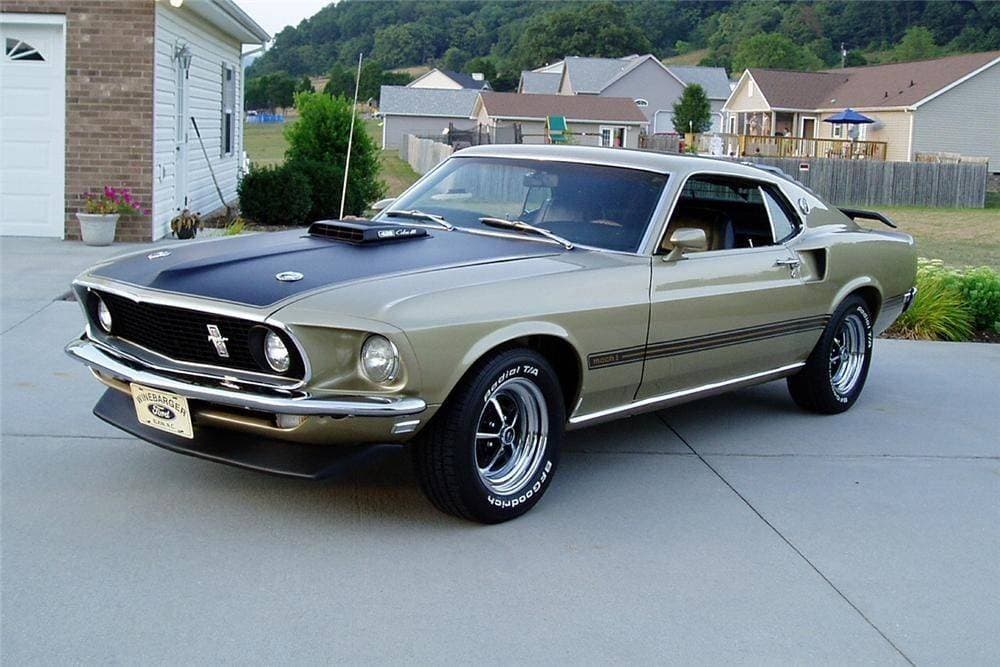 Moda Ford Mustang gt 1969