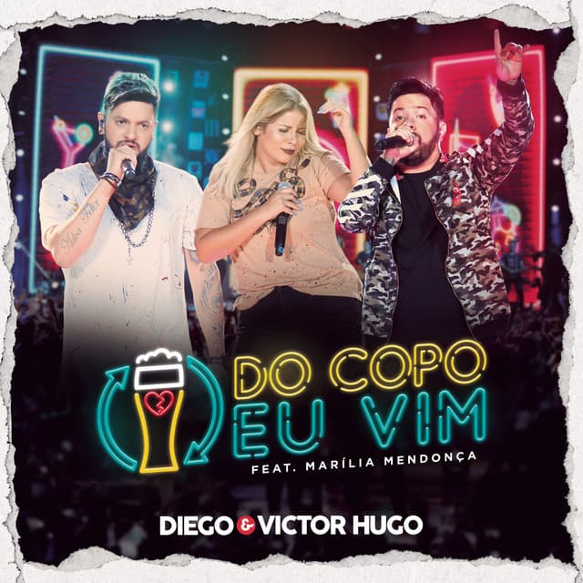 Canción Do Copo Eu Vim (feat. Marília Mendonça) - Ao Vivo em Brasília