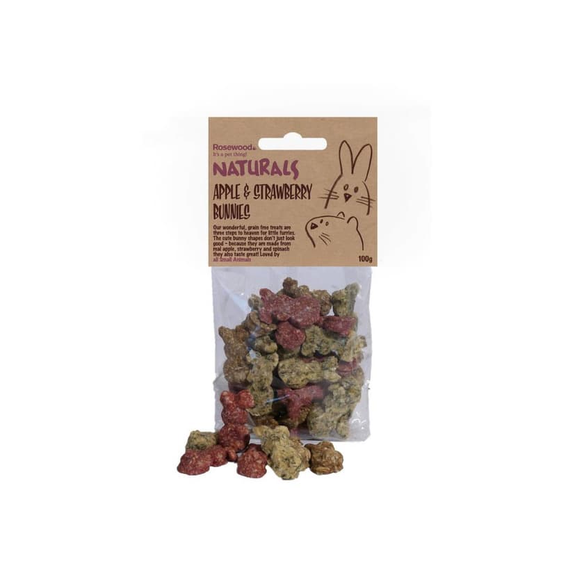 Product Apple & Strawberry Bunnies 100g