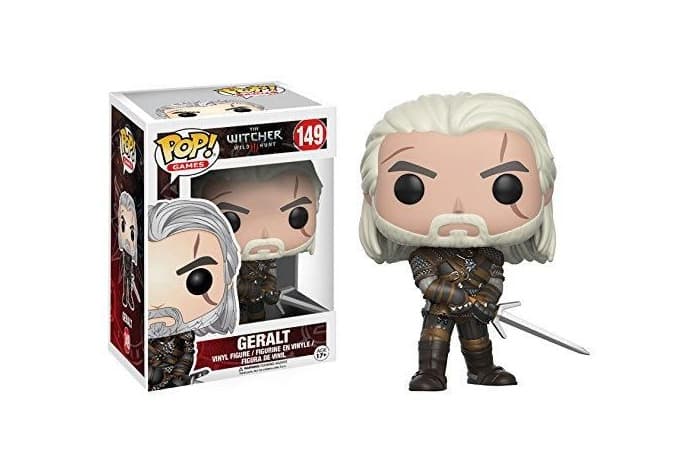 Juego Funko Pop!- Geralt Figura de Vinilo, colección de Pop, seria The Witcher