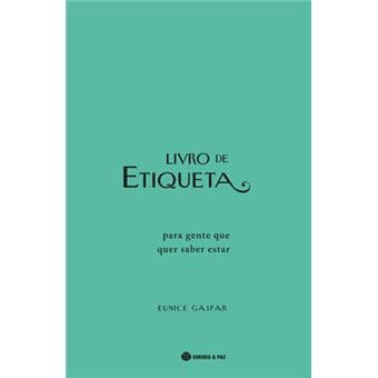 Book Livro de Etiqueta