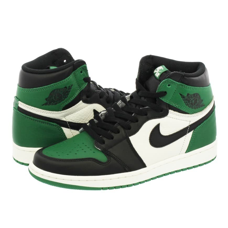 Moda Nike Jordan 1 Retro High Pine Green Black 