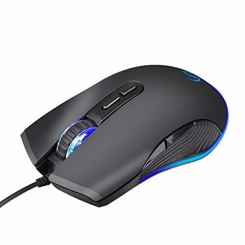 Home Anjuley G830 - Ratón óptico con Cable para Videojuegos