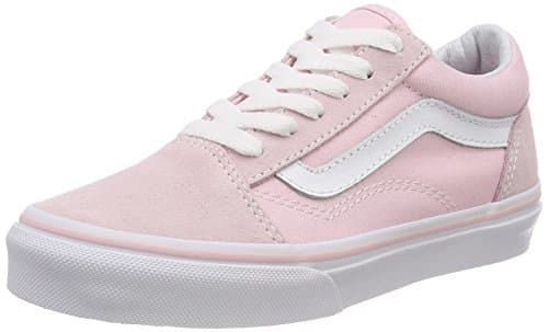 Moda Vans Old Skool, Zapatillas Unisex Niños, Rosa