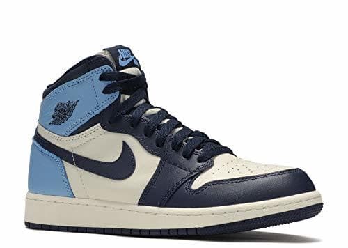 Fashion AIR JORDAN 1 Retro High OG GS 'Obsidian'