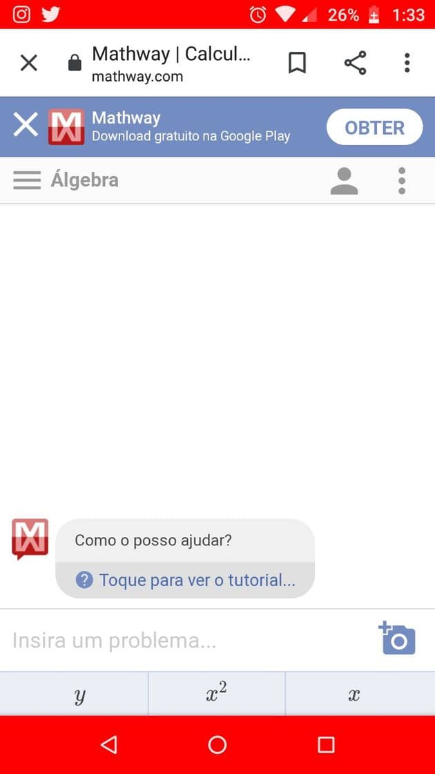 Moda Mathway | Calculador de Problema de Álgebra