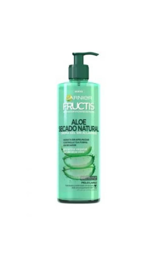 Beauty Garnier Fructis Aloe Secado Natural Crema Gel sin Aclarado