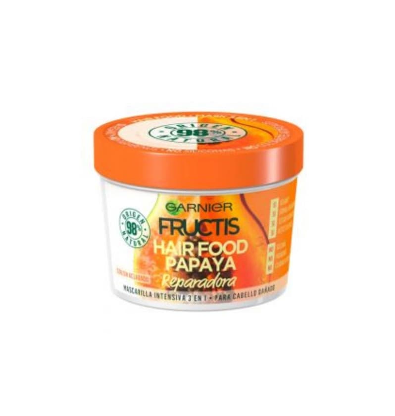 Beauty Garnier FRUCTIS HAIR FOOD papaya mascarilla reparadora 390 ml