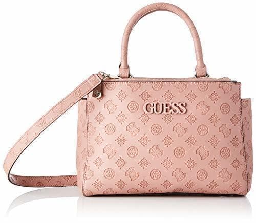 Fashion Guess - Janelle, Bolso de mano Mujer, Rosa