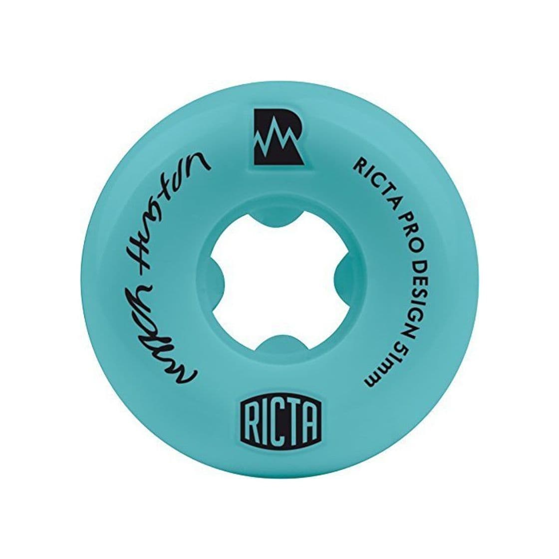 Product Ricta Nyjah Huston Pro NRG Teal Skateboard Wheels - 51mm 81b