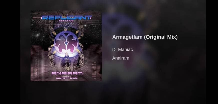 Canción D-Maniac - Armagetlam (Original Mix)