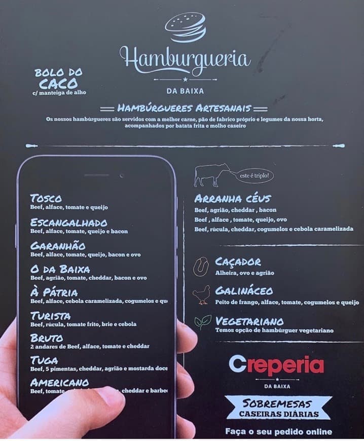 Restaurants Hamburgueria da Baixa