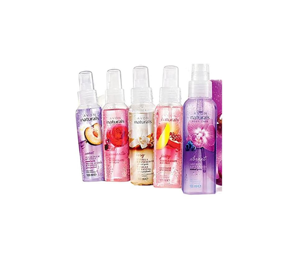 Product 5 x Avon Naturals Spray corporal Mix 5 x 100 ml