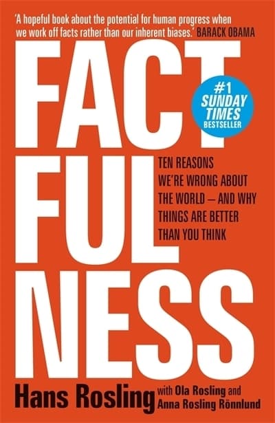 Book Factfulness by Hans Rosling