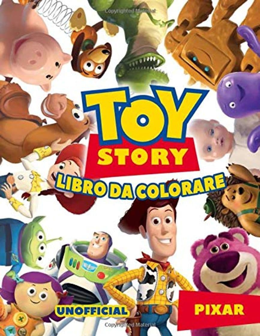 Libro Toy Story Libro Da Colorare: Pixar Toy Story Libro Da Colorare: Color Amazing Immagini Non Ufficiali