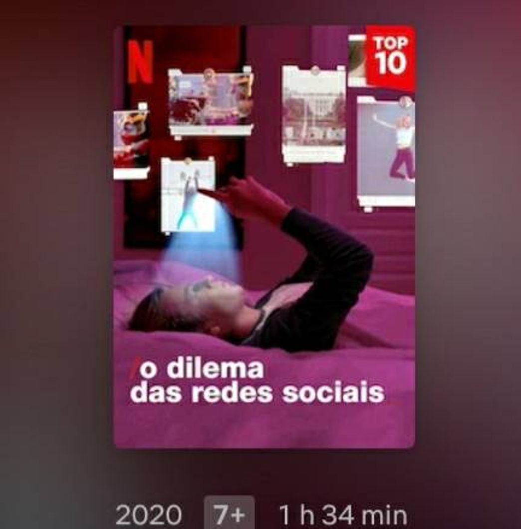 Movie O Dilema das Redes Sociais - Documentário 