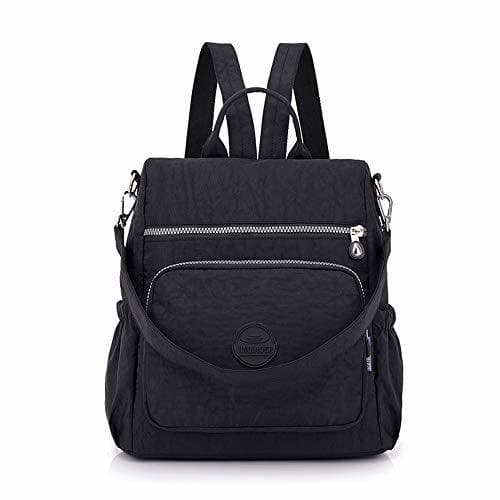 Producto WEILLCCE Bolsos para Mujer Mochila de Mujer Mochila Impermeable de Nylon Bandolera