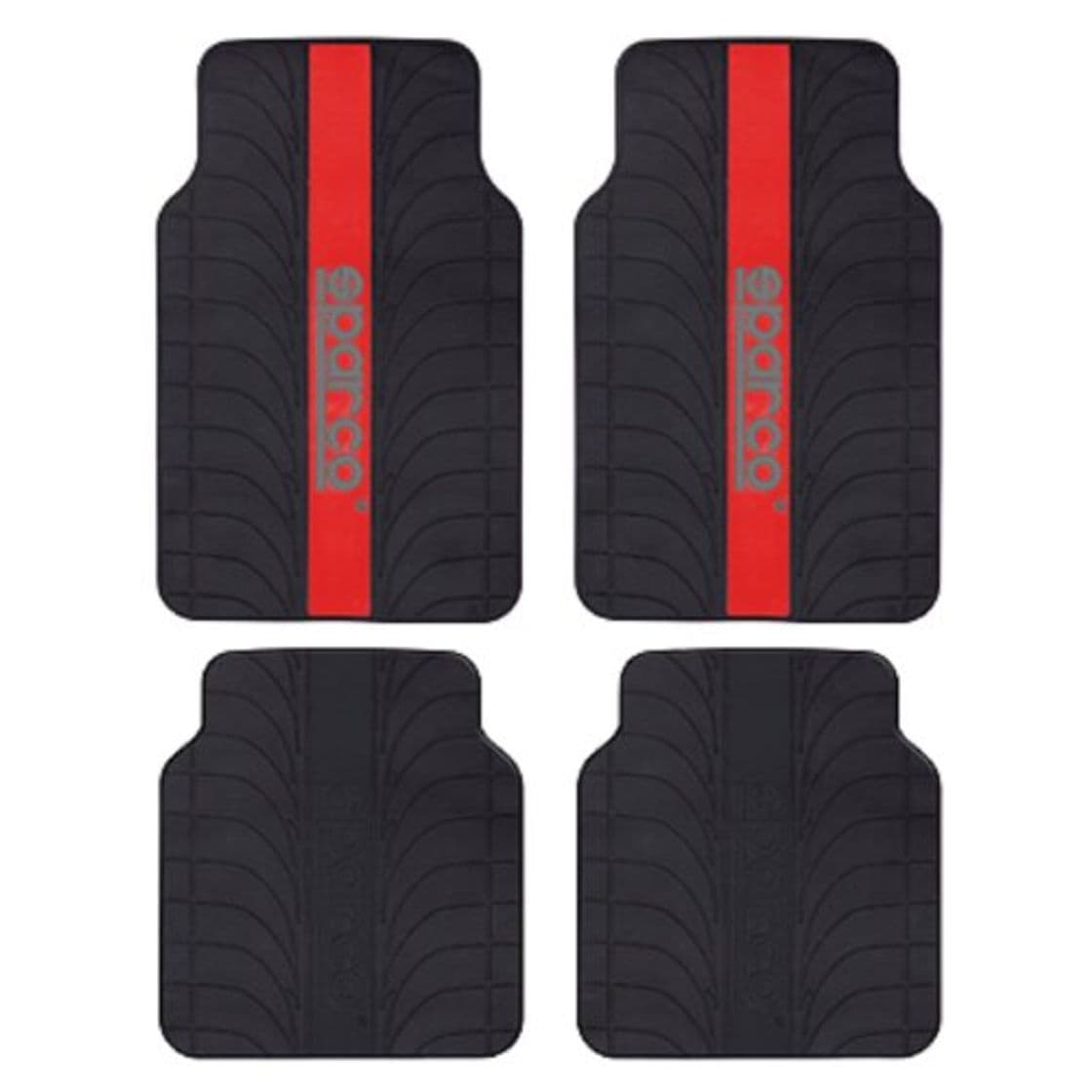 Producto SPC SPC1913RS Juego de Alfombras Universales PVC/Latex para El Coche