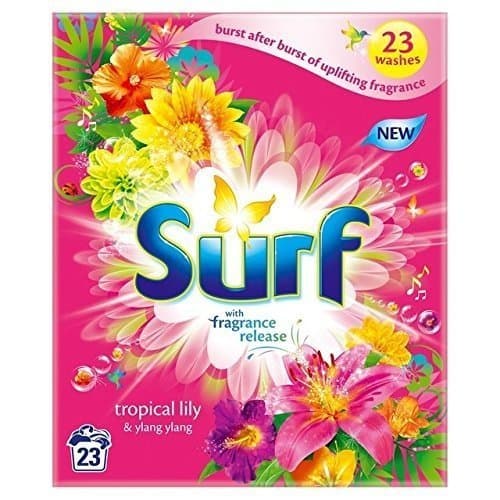 Place Surf Tropical Lily Bio lavandería en polvo 23 Wash 1.61 kg