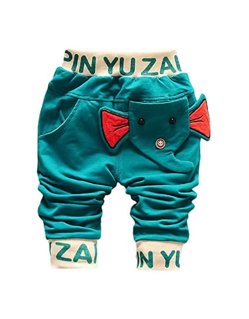 Fashion Pantalones Bebé Niños Niñas Chicas Dibujos Animados Tiburón Lengua Harem Pantalones