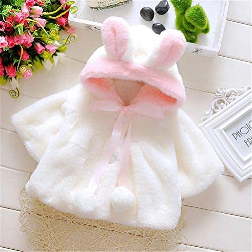 Producto Abrigos Bebé, Niña Infant Ropa Otoño Invierno Chaqueta con Oreja de Conejo